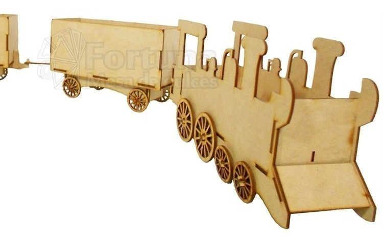 Tren dulcero o centro de mesa