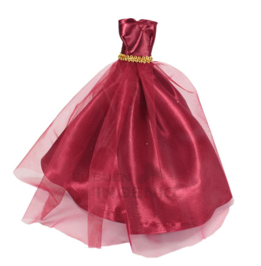 Vestidos De Muñecas Elegantes Princesas Ropa Para Barbie Vestiditos