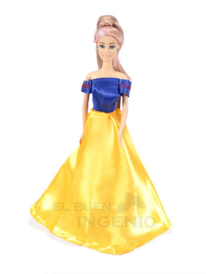 Vestidos De Muñecas Princesas Ropa Para Barbie Vestiditos