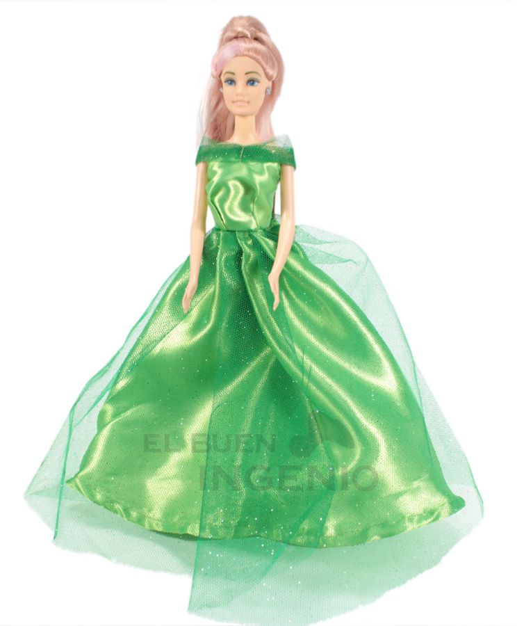 Vestidos De Muñecas Princesas Ropa Para Barbie Vestiditos